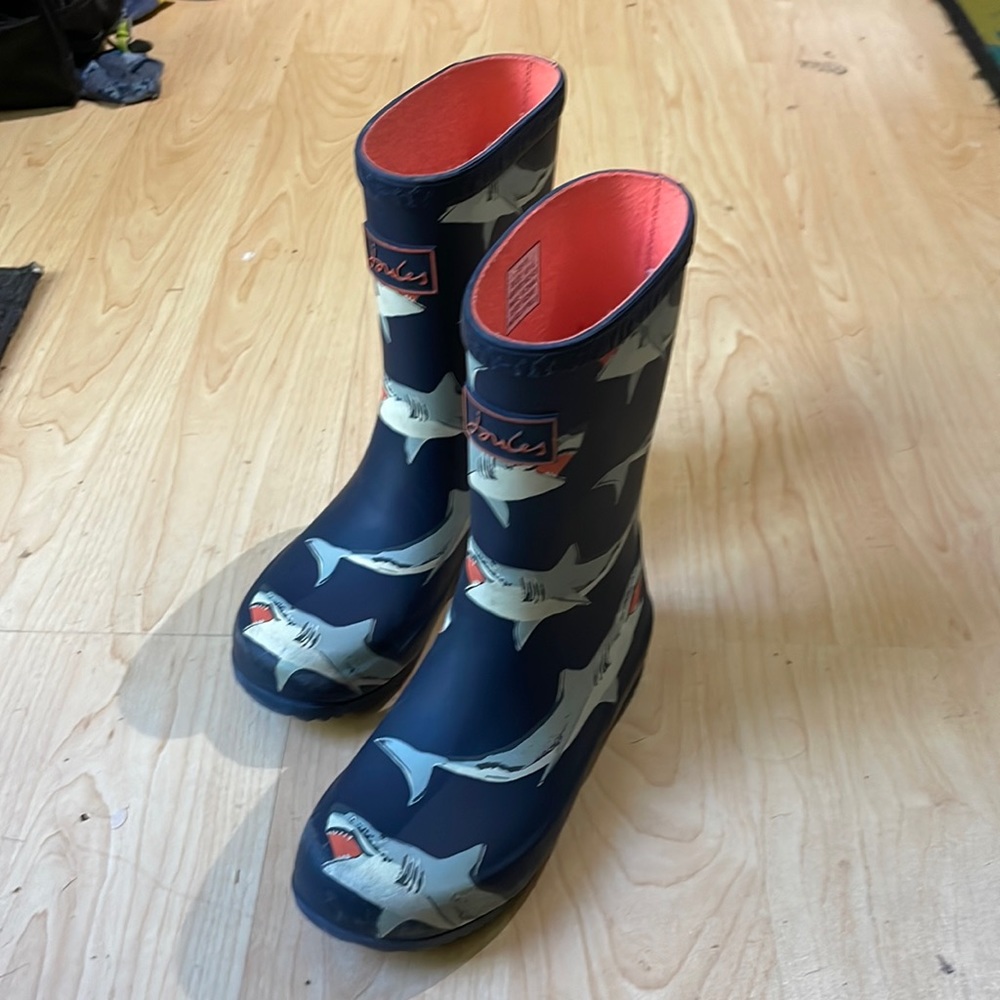 Joules wellies sharks 12
